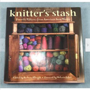 33 Patterns*Knitters Stash*Barbara Albright Interweave Press 2001 Hardcover